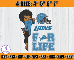 Detroit Lions Betty Boop Embroidery Design, Betty Boop Embroidery, Detroit Embroidery File, Sport Embroidery, D11- Hall