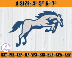 Indianapolis Colts NFL Horse, Indianapolis Colts embroidery, NFL embroidery, Machine Embroidery Pattern, D16- Hall