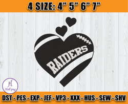 NFL Las Vegas Raiders, Raiders Embroidery Design, NFL Team Embroidery Design, Instant Download