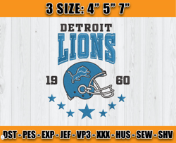 Detroit Lions Football Embroidery Design, Brand Embroidery, NFL Embroidery File, Logo Shirt 38