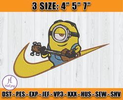 Nike Minion Embroidery, Disney Nike Embroidery, embroidery pattern