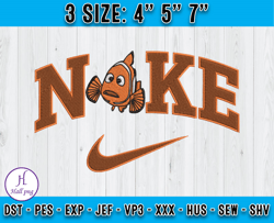 Nike Coral Embroidery, Nike Disney Embroidery, Embroidery Machine