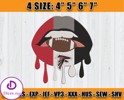 Atlanta Falcons Embroidery, NFL Falcons Embroidery, NFL Machine Embroidery Digital, 4 sizes Machine Emb Files-09-Diven