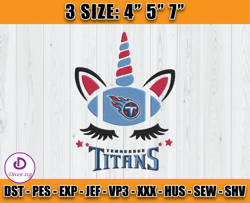 Unicon Tennessee Titans File, Unicon Embroidery Design, Tennessee Titans Embroidery Design, Sport Embroidery