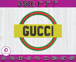 Gucci logo fashion embroidery, logo fashion embroidery
