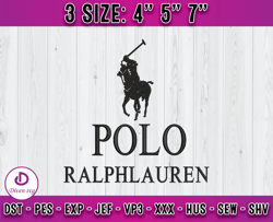 Polo Ralphlauren embroidery, Logo Polo Ralphlauren, embroidery design