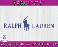 Ralphlauren logo, Logo fashion embroidery, embroidery design file