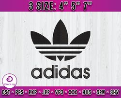 Adidas Logo embroidery, logo fashion emboridery, embroidery file