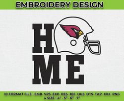 Cardinals Embroidery Designs, NFL Logo Embroidery, Machine Embroidery Pattern -07 by Cunningham