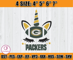 Unicon Packer File, Unicon Embroidery Design, Green Bay Packers Embroidery Design, port Embroidery, D32- Cunningham