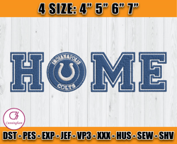 Indianapolis Colts Home Embroidery Design, Colts Embroidery, Football Embroidery, Machine Enbroidery, D13- Cunningham