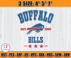 Buffalo Bills Football Embroidery Design, Brand Embroidery, NFL Embroidery File, Logo Shirt 18