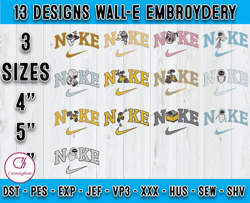 Bundle 13 Design Wall-E embroidery, machine embroidery patterns