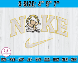 Nike x Baby Hercules Embroidery, Cartoon Character Embroidery, machine embroidery patterns
