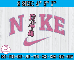 Nike Carrie Williams Embroidery, Disney Embroidery, Monster INC Embroidery