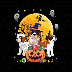 Halloween Dogs PNG, Happy Halloween PNG, Halloween PNG, Dog PNG, Pumpkin PNG, Digital Download