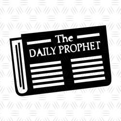 The Daily Prophet SVG, Wizarding News Paper SVG, Harry Potter Series Film SVG, Potter Cricut, Harry