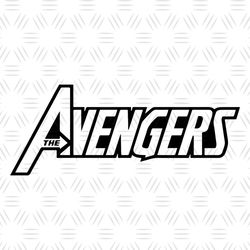 Marvel The Avengers Logo SVG Cut File