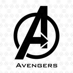 DC Marvel Avengers Logo SVG Cricut