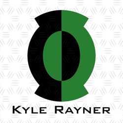 Avengers Superhero Kyle Rayner Logo SVG