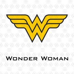Avengers Superheroines Wonder Woman Logo SVG