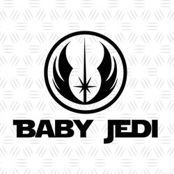 Baby Jedi Star Wars Logo SVG