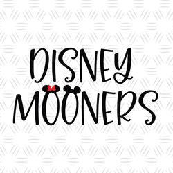 Disney Mooners Mickey Minnie Mouse SVG