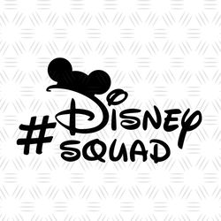 Mickey Mouse Disney Squad SVG