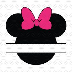 Disney Magic Minnie Mouse Head SVG