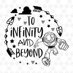 To Infinity and Beyond Toy Story Buzz Lightyear SVG