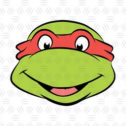 Raphael Ninja Turtle Head SVG