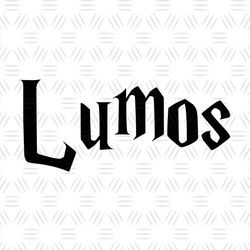 Lumos Logo Harry Potter Series Film SVG