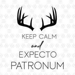 Keep Calm and Expecto Patrotronum SVG