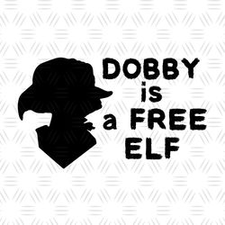 Harry Potter Dobby Is A Free Elf SVG