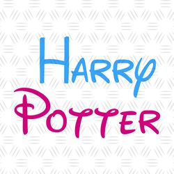 Harry Potter Blue Purple Logo Vector SVG File