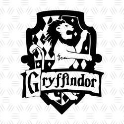 Gryffindor Logo Harry Potter Quidditch Champions SVG