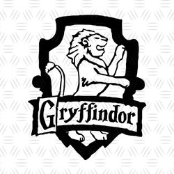 Gryffindor Logo Quidditch Champions SVG Vector Cut File