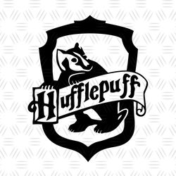 Hufflepuff Logo Quidditch Champions Vector SVG Cut File