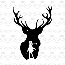 Harry Potter The Patronus Deer SVG PNG Silhouette Cut Files