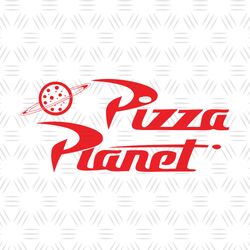 Pizza Planet Logo Disney Toy Story Cartoon SVG