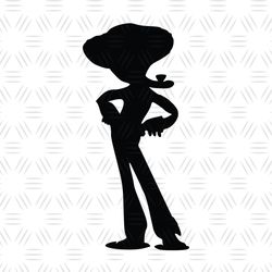 Cowgirl Jessie Cartoon Toy Story Silhouette SVG Vector