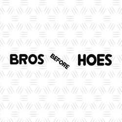 Bros Before Hoes Toy Story Logo Silhouette SVG