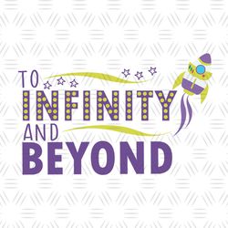 To Infinity And Beyond Toy Story Rocket Star SVG Clipart