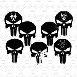 Black Punisher Skull Svg, Politics Svg, Punisher Skull Icon Svg, Police Blue Thin Svg, Military Green Thin Svg, Firefigh