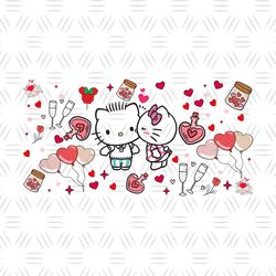 Valentine Day Love Hello Kitty PNG