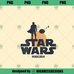 Star Wars The Mandalorian The Child Sunset Silhouette Logo PNG Download