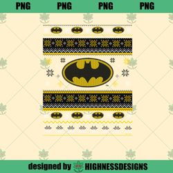 Batman Ugly Christmas Logo PNG Download