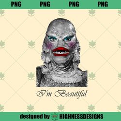I am Beautiful Creature of the Black Lagoon Flick PNG Download