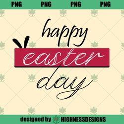 Happy Easter 89 Highness Design PNG Download