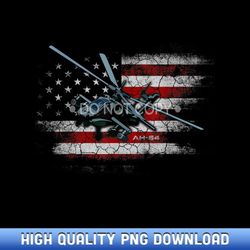 AH-64 Apache T-shirt - Bringing In The Muscle Veteran Gifts - Professional Grade Sublimation PNGs - Spark Your Artistic